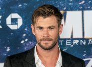Chris Hemsworth at the "Men in Black: International" premiere in 2019