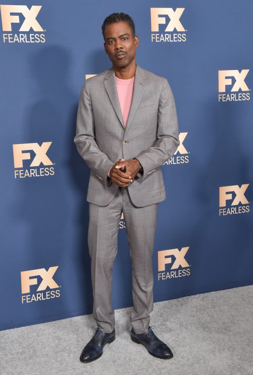 Chris Rock at the premiere of "The Way Back" in 2020