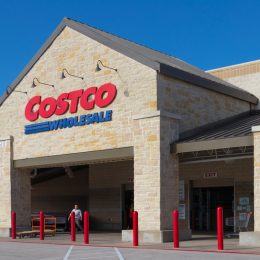 A Costco Warehouse storefront