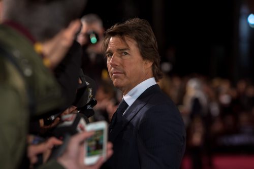 Tom Cruise at the German premiere of "Jack Reacher" in 2016