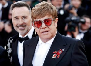 David Furnish and Elton John at the 2019 Cannes Film Festival