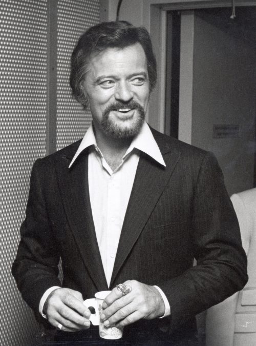 Robert Goulet at a benefit for Cambodia in 1980