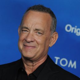 Tom Hanks at the premiere of "Finch" in 2021
