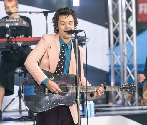 Harry Styles performing on "Today" in 2020