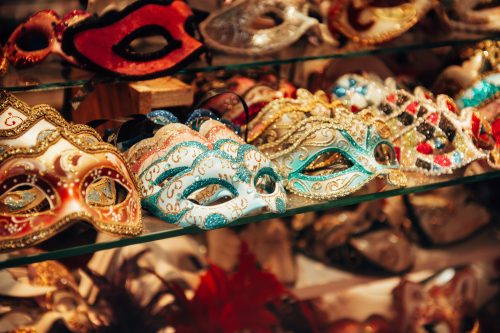 carnival mask in venezia