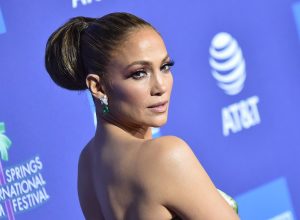 Jennifer Lopez at the PSIFF Awards Gala in 2020