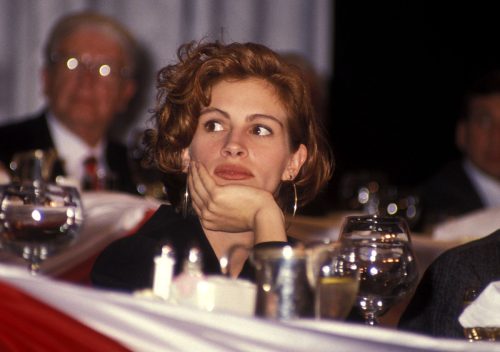 Julia Roberts beim NATO/ShoWest-Abkommen von 1991