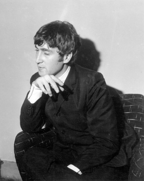 A portrait of John Lennon circa 1966