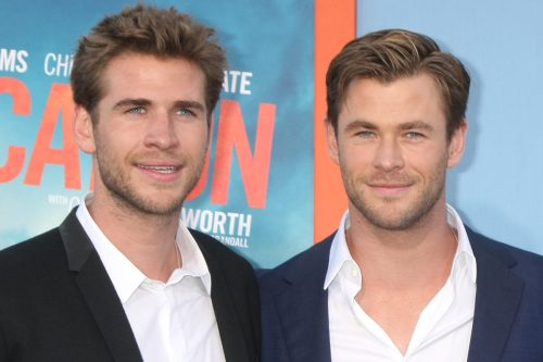 Liam and Chris Hemsworth at the premiere of "Vacation" in 2015