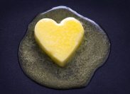 Melting Butter in the Shape of a Heart