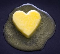 Melting Butter in the Shape of a Heart