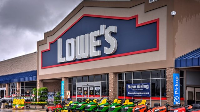lowe's home improvement store