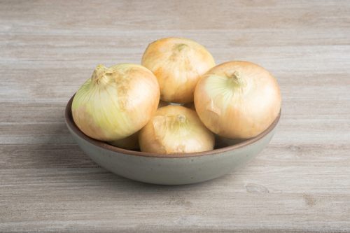 vidalia onions in bowl
