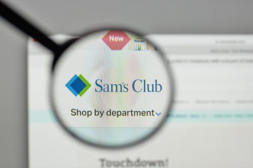 Site-ul Sam's Club