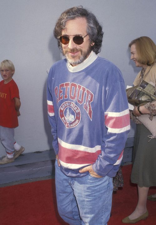 Steven Spielberg at the premiere of "Aladdin" in 1992