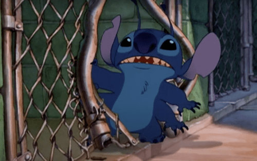 Stitch in "Lilo & Stitch"