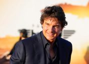 Tom Cruise at the Japanese premiere of "Top Gun: Maverick" in May 2022