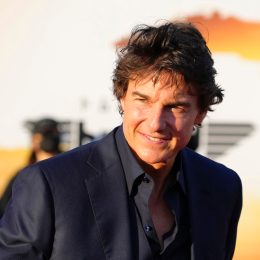 Tom Cruise at the Japanese premiere of "Top Gun: Maverick" in May 2022
