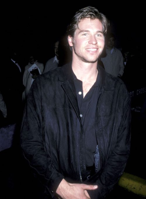 Val Kilmer at the "Top Gun" premiere party in 1986