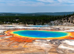 Grand Prismatic Spring Yellowstone national park
