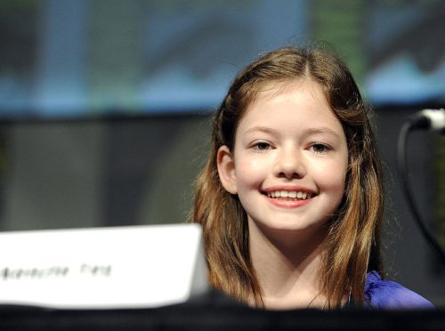 young mackenzie foy at comic-con