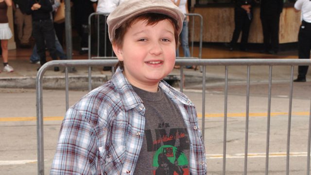 Angus T. Jones at the premiere of "Zathura" in 2005