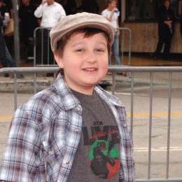 Angus T. Jones at the premiere of "Zathura" in 2005