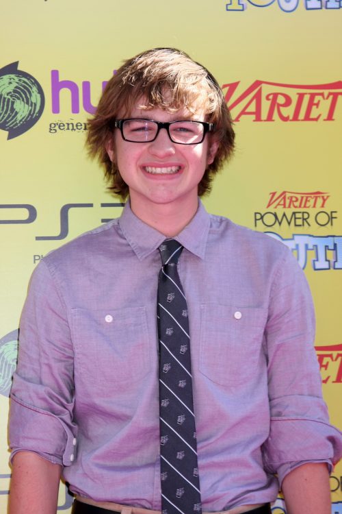 Angus T. Jones at the 2011 Variety Power of Youth event
