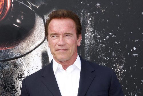 Arnold Schwarzenegger tại buổi ra mắt 