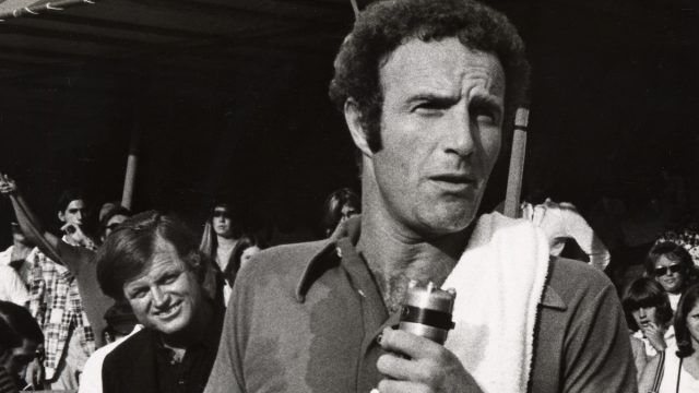 James Caan at the 2nd Annual RFK Pro Celebrity Tennis Tournament in 1973