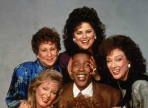 The cast of "Designing Women" in a promotional portrait circa 1987