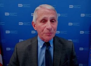 fauci discussing prior infection protection during White House press briefing on July 12