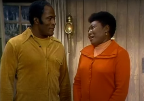 John Amos and Esther Rolle on Good Times