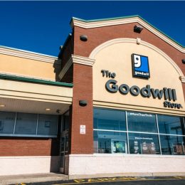 Then entrance to a large Goodwill store