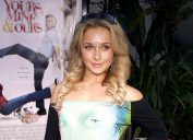 Hayden Panettiere at the premiere of "Yours, Mine, and Ours"in 2005