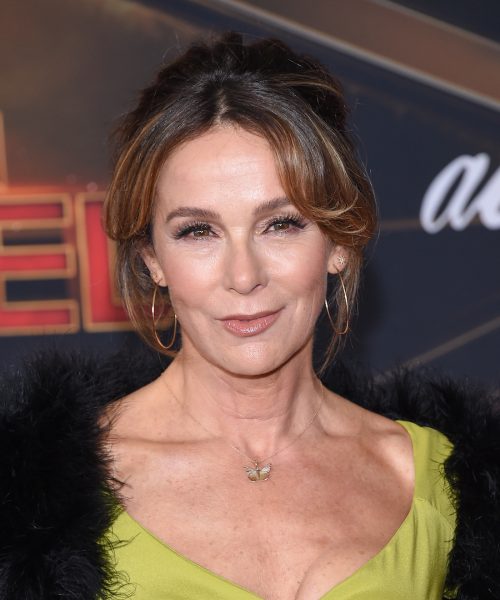 Jennifer Grey at the premiere of "Captain Marvel" in 2019