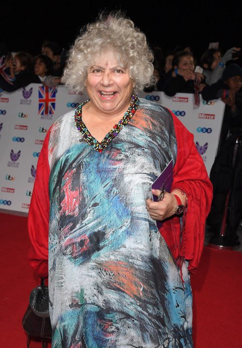 Miriam Margolyes at the Pride of Britain Awards in 2016