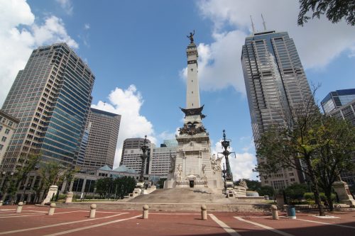 monument circle in indianapolis