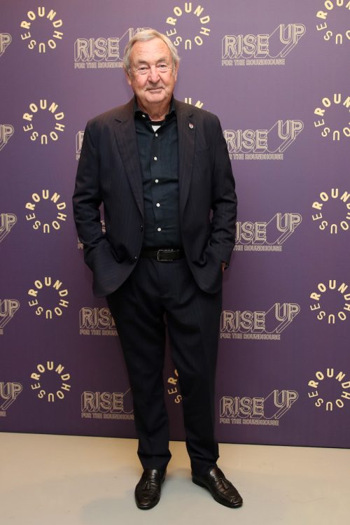 Nick Mason at The Roundhouse Fundraising Gala in March 2022