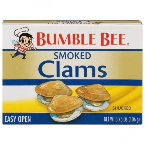 recalled bumble bee smoked clams