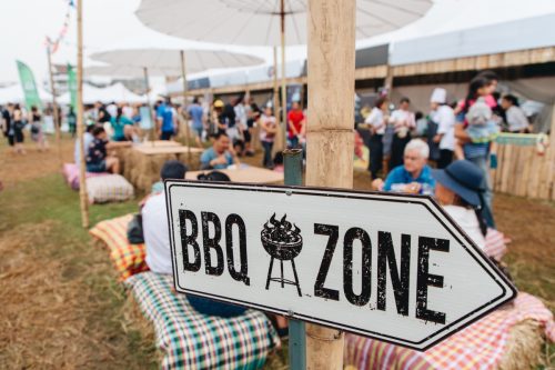 BBQ Zone Sign