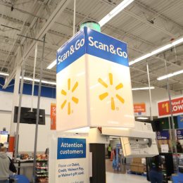 walmart scan-and-go sign