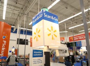 walmart scan-and-go sign