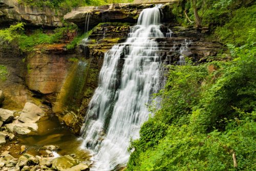 Brandywine Falls in Cuyahoga State Park (Ohio)