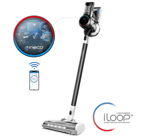 The Tineco Pure One S11 Spartan Cordless Smart Stick Vacuum Cleaner for Hard Floors and Carpet
