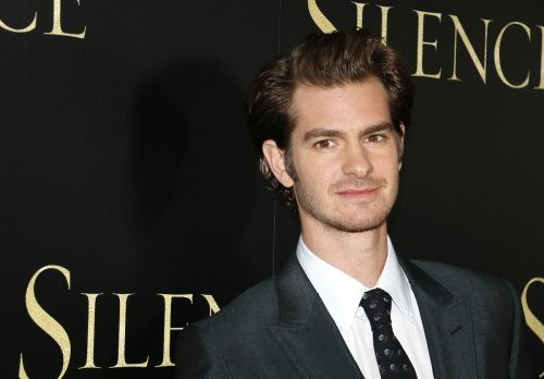 Andrew Garfield at the premiere of "Silence" in Los Angeles in 2017
