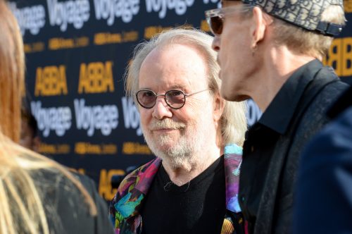 Benny Andersson at the first performance of ABBA Voyage in May 2022