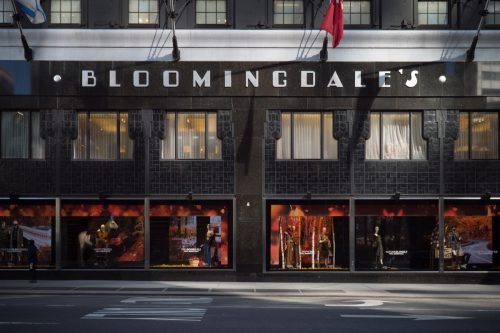 Manhattan, New York. October 08, 2020. Bloomingdale's department store at Lexington avenue on the upper east side.