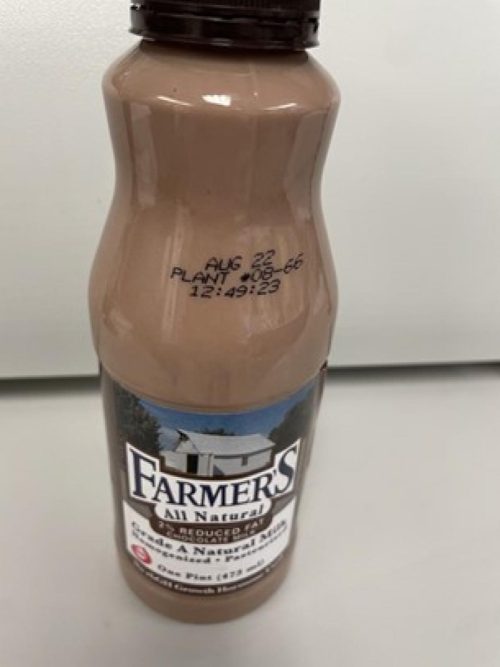 recalled chocolate milk royal crest dairy