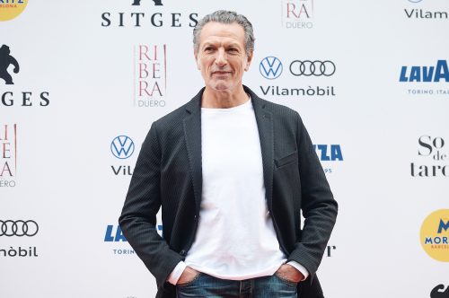 Cosimo Fusco at the "Veneciafrenia" photocall at the Sitges Film Festival in 2021